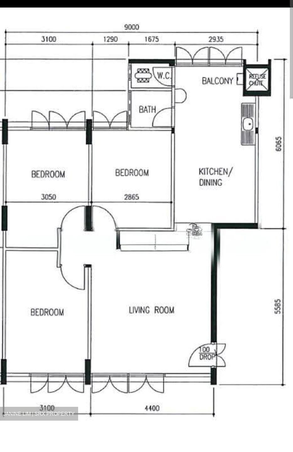 Blk 40 Telok Blangah Rise (Bukit Merah), HDB 4 Rooms #613692791